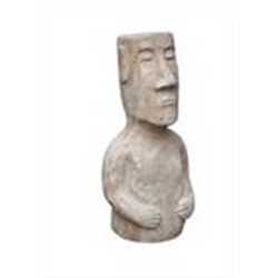Deco Moai sculpture l10cm w9cm h18cm mterra