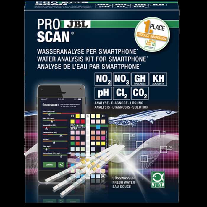 Kit múltiple de análisis de agua JBL ProScan