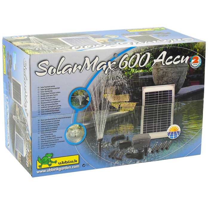 Pompe Solaire Solarmax 1 000