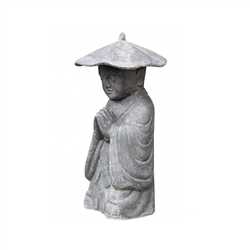 STANDING MONK WITH HAT APPROX 60 CM